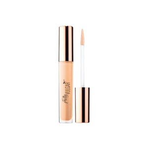 Under Cover Concealer | Pretty Vulgar in a sleek tube with rose gold cap, featuring a beige liquid concealer and a doe-foot applicator for precise coverage.