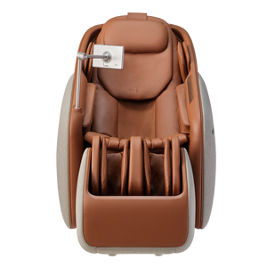 Ceragem Pause M10 - Brown | Ceragem massage chair with ergonomic design, adjustable armrests, and foot massager for enhanced wellness and recovery at home or spa settings.