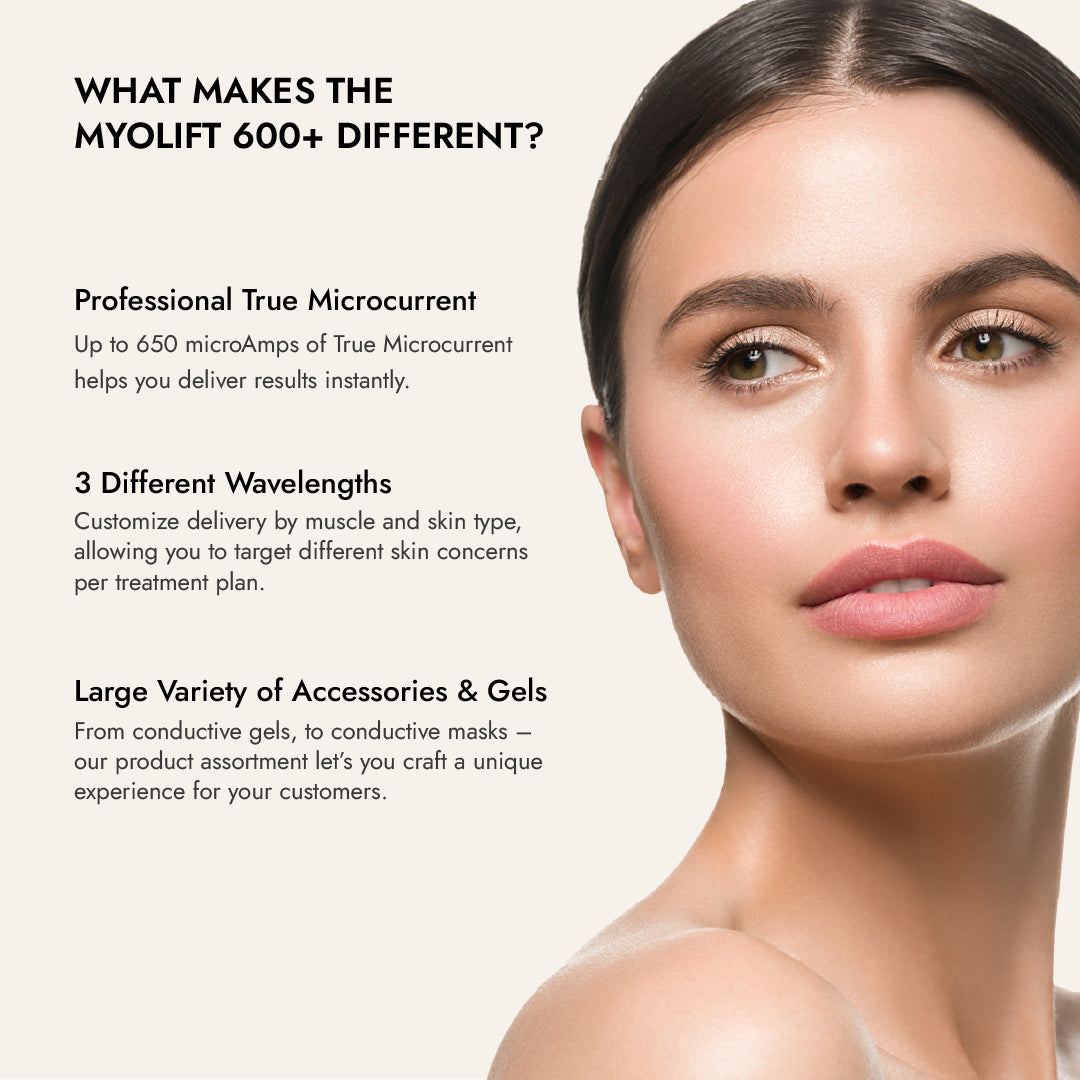 7e Microcurrent New Generation 600+ ATP Professional Microcurrent Facial Kit | 7e Well