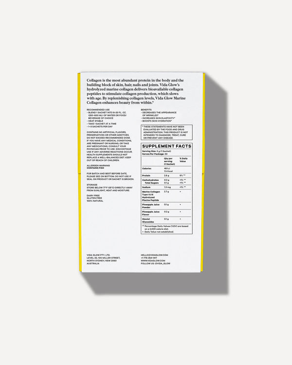 Natural Marine Collagen | VIDA GLOW