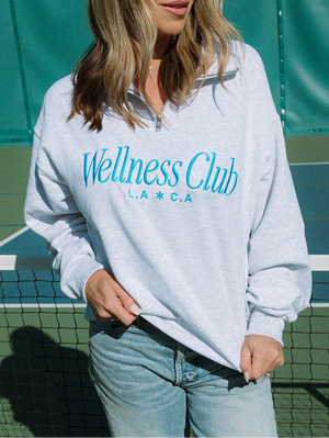 Wellness Club Quarter Zip | Lucky Owl