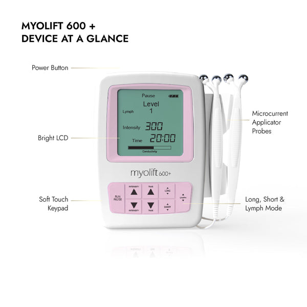 7e Microcurrent New Generation 600+ ATP Professional Microcurrent Facial Kit | 7e Well