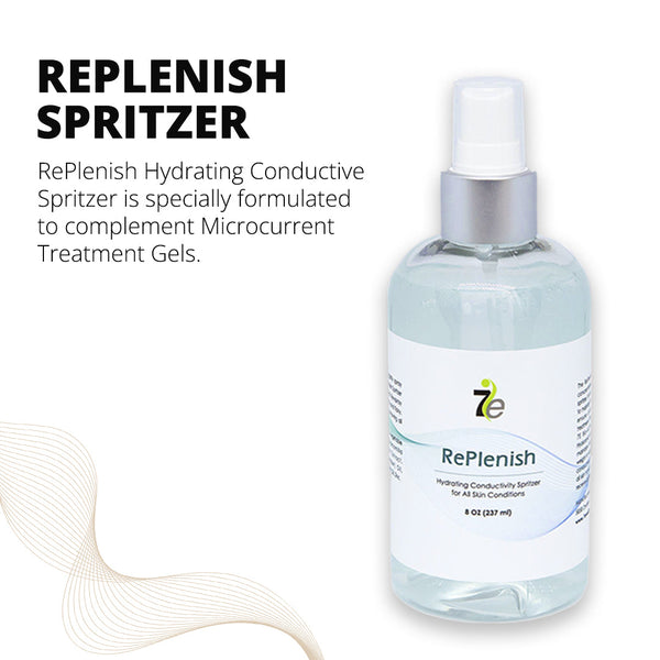 Replenish Hydrating Conducting Spritzer Spray Gel - 8 oz | 7e Wellness
