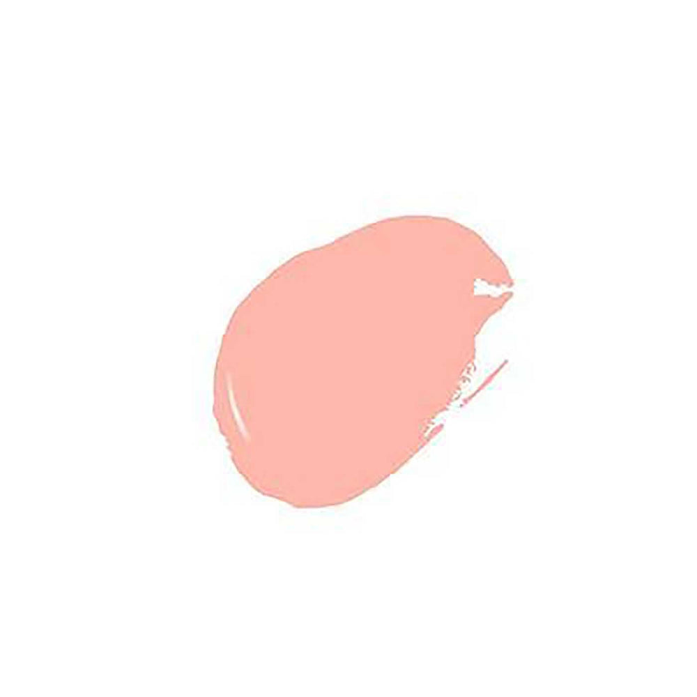 Swatch of soft peach nail polish showcasing the color shade from Nourishing Vegan Nail Color | Breath of Joy 0.5 fl oz | One-Step Nail Polish Formula | Sparitual.