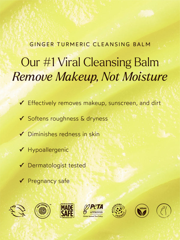 Ginger Turmeric Cleansing Balm | True Botanicals
