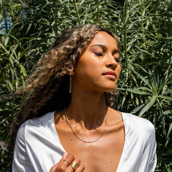 Frolic Paperclip Necklace /gold tone | Purpose Jewelry