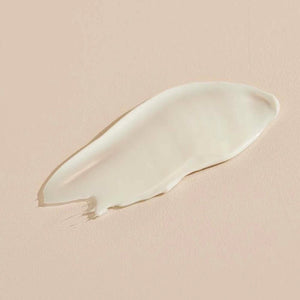 Smooth, creamy texture of Jasmine Tuberose BODY CRÈME | Sparitual on a soft beige background, highlighting rich skincare for body care and wellness.