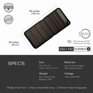 Jet Chair - PEMF Far Infrared Heating Mat | HealthyLine