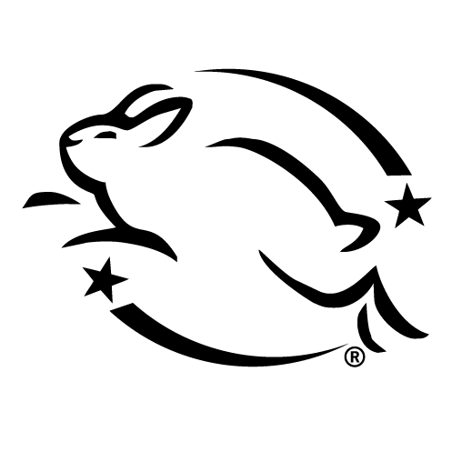 Leaping bunny logo symbolizing cruelty-free product certification for Peace Of Mind™ Be Present | ClarityRx wellness supplements.