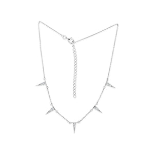 DISCONTINUED - Ragged Point Station Necklace | Little Sparkles