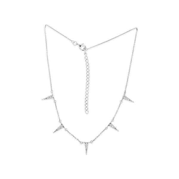 DISCONTINUED - Ragged Point Station Necklace | Little Sparkles