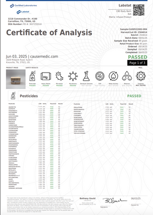 CBD Body Balm | Cause + Medic