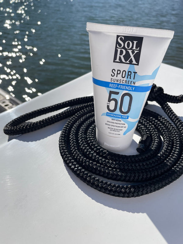 Sunscreen Log SPORT Sunscreen SPF 50 | SolRX Sunscreen