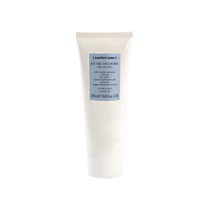 Hydramemory Cream Gel Professional | [ comfort zone ] in a white tube with blue label, designed for 24-hour hydration in skincare routines.