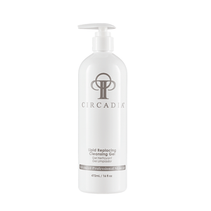 Lipid Replacing Cleansing Gel (Professional) | Circadia in a white pump bottle, designed for gentle and effective skincare cleansing and hydration.