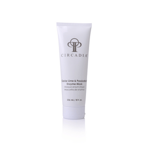 Tube of Caviar Lime & Passionfruit Enzyme Mask (Professional) | Circadia skincare product in clean white packaging for facial wellness.