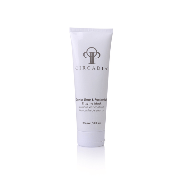 Tube of Caviar Lime & Passionfruit Enzyme Mask (Professional) | Circadia skincare product in clean white packaging for facial wellness.