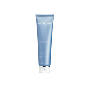 Tube of Souffle Marin Cleansing Foaming Cream | Phytomer in soft blue packaging, designed for gentle skincare cleansing and body care.