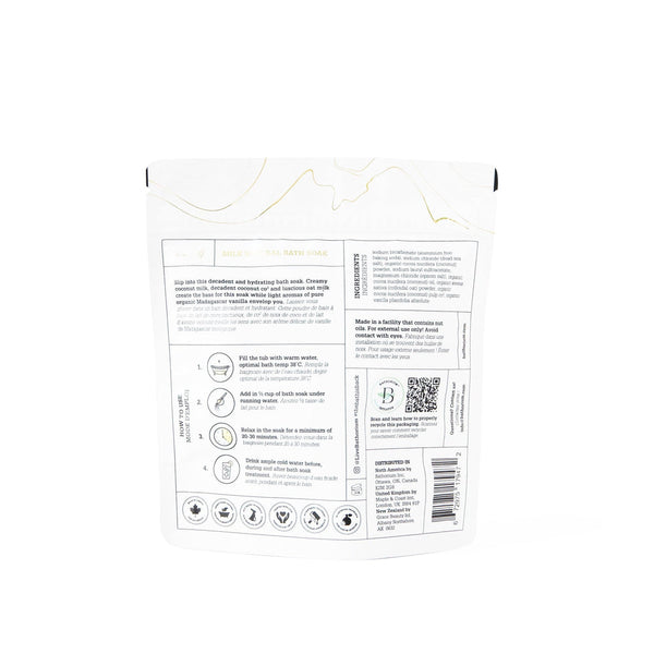 Coconut + Vanilla Milk Mineral Soak 650g | Bathorium