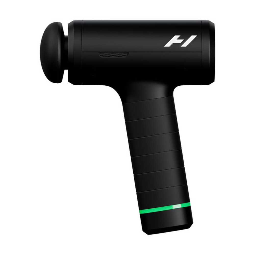 Hypervolt 3 Pro | Hyperice black handheld recovery tool designed for deep muscle massage and body care with an ergonomic grip and sleek modern design.