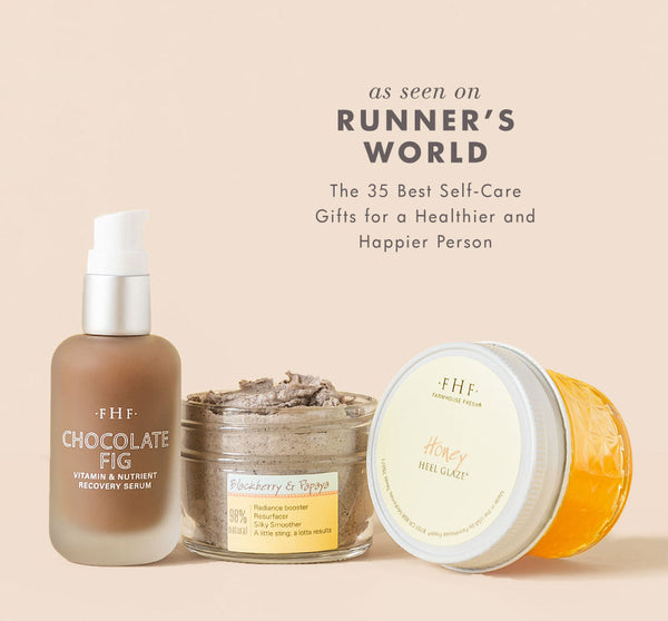 Honey I’m Smooth Limited Edition Set | Farmhouse Fresh featuring skincare products in elegant packaging, promoting self-care and wellness.
